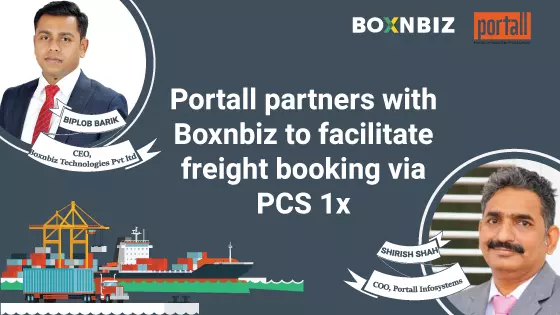 Freight booking now via PCS 1x: Boxnbiz Collaborates With P-CaSo