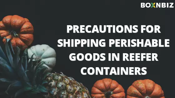 Precautions taken while shipping perishable goods in reefer containers